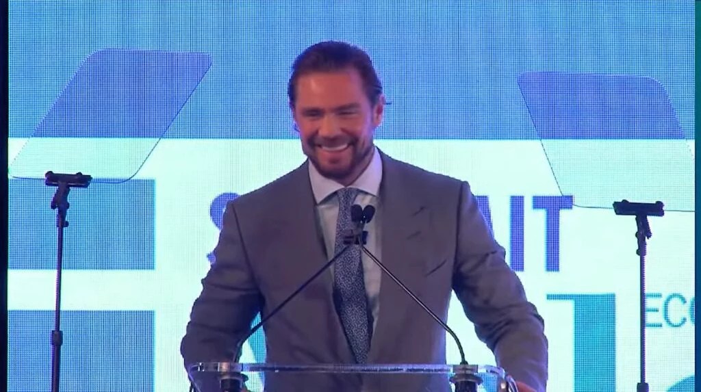 Daniel Vorcaro participou de evento do Grupo Globo nos EUA